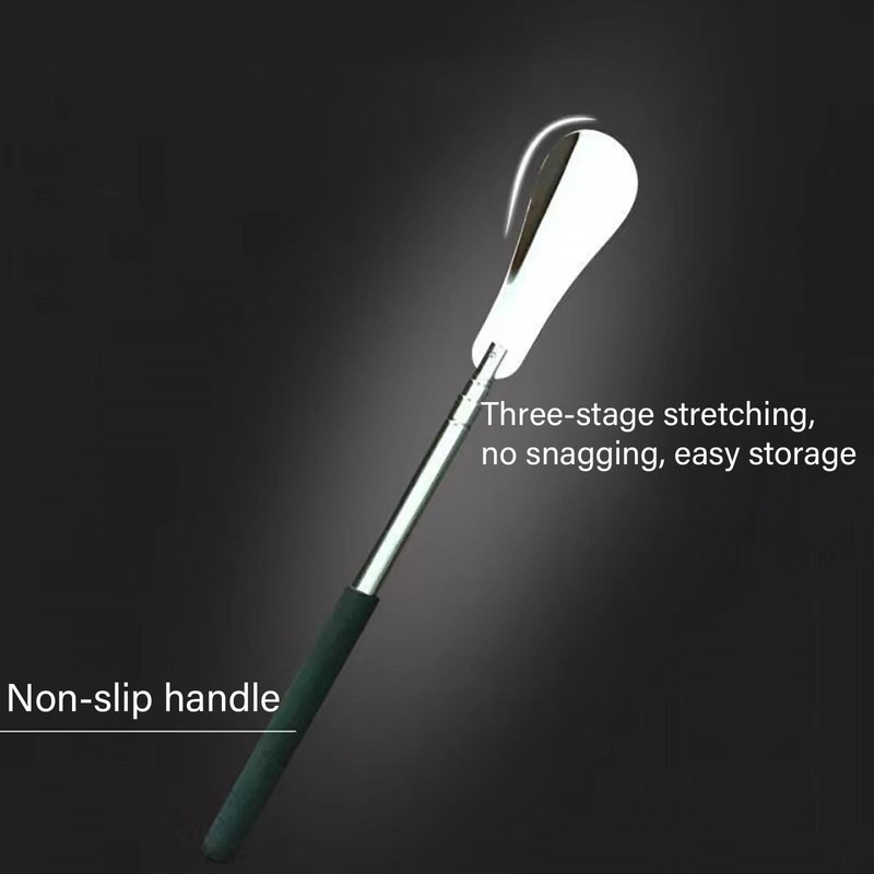 Dinghaole Stainless Steel Extra Long Shoe Puller31-65cm Retractable Shoe PullerExtra