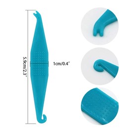 ZOKJSW Kieferorthopädische elastische Einweg Kunststoff Zahnspangen für Zahnspangen gemischte Farbe - 20 Stück by