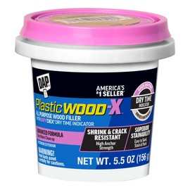 DAP 540 Series 00540 5.5oz Natural Plastic Wood-X W/Drydex, 5.5 OZ