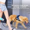 Roolisspa Service Dog Harness No Pull Easy Adjustable Reflective Breathable