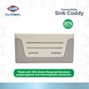 Clorox KeptClean Expandable Sink Caddy, one size, Almond Cream