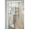 Franklin Brass (1-Pack) Over the Door Hooks Triple Towel Rack