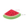 Baluue 4pcs Watermelon Shape Sand Remover Brush Lightweight Sponge Beach