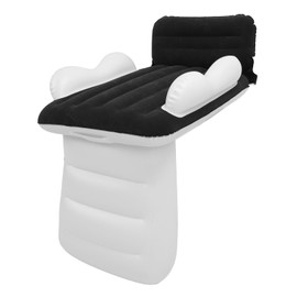 TOPINCN Inflatable Toddler Travel Bed, Toddler Bed for Kids, Toddler Air Mattress with 2 Sided Bed Rail Bumpers and Handles, Air Pump and Carry Bag Included