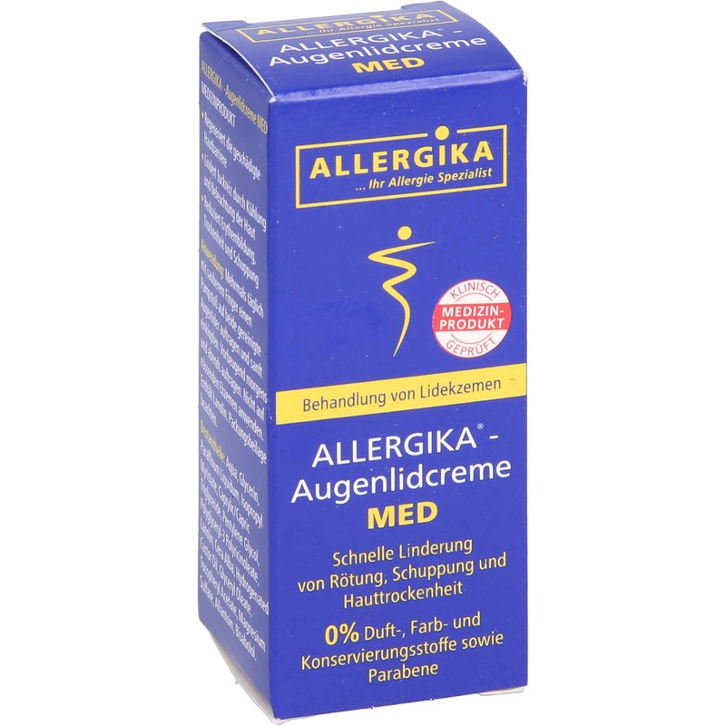 Allergika Eyelid Cream Med, 15 ml Cream