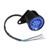 Speedometer, 12V DC Universal Motorcycle Waterproof LED Backlight Digital Speedometer