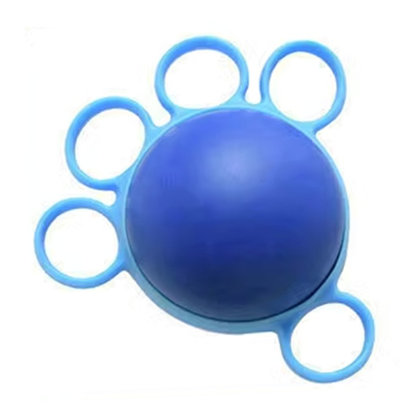Finger Exerciser Ball Elastic PU Silicone Hand Therapy Grip Strengthener