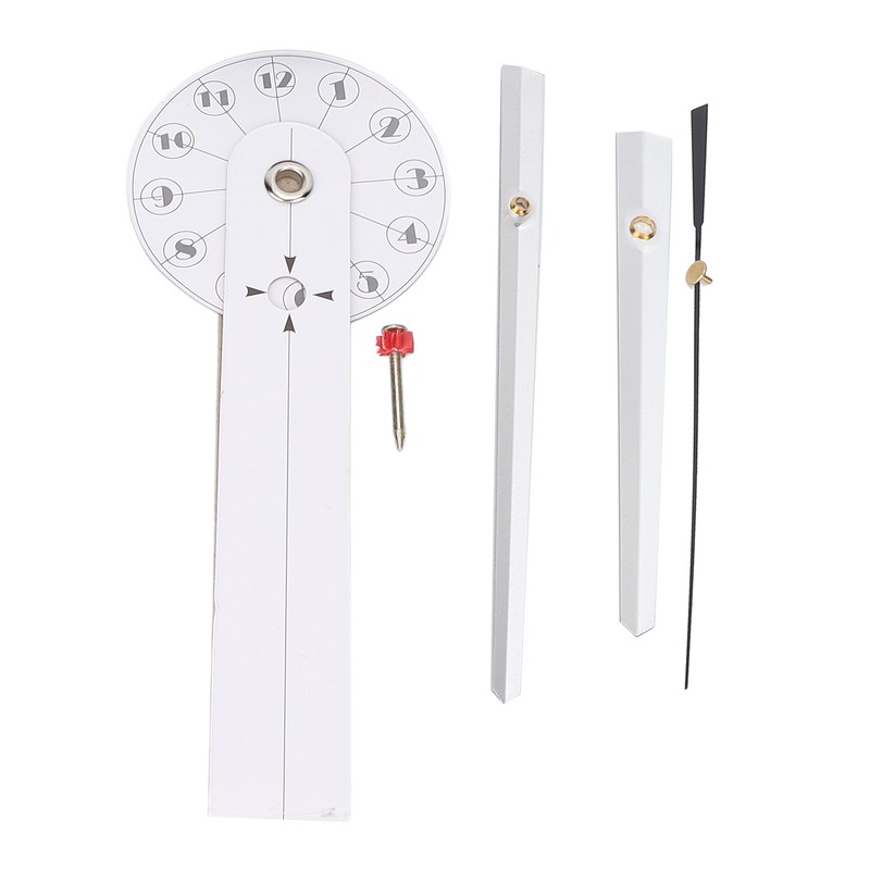 Frameless Wall Clock Deer Head 3D Effect Self Adhesive DIY