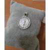 Dije Medalla San Benito Grecas Plata 925 Chi Proteccion