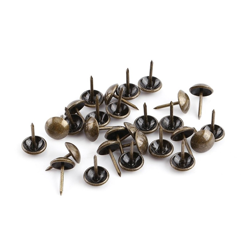 Generic Round Large-Headed Nail, Smooth/Daisy/Square/Plum Nail for Sofa Decoration Pack