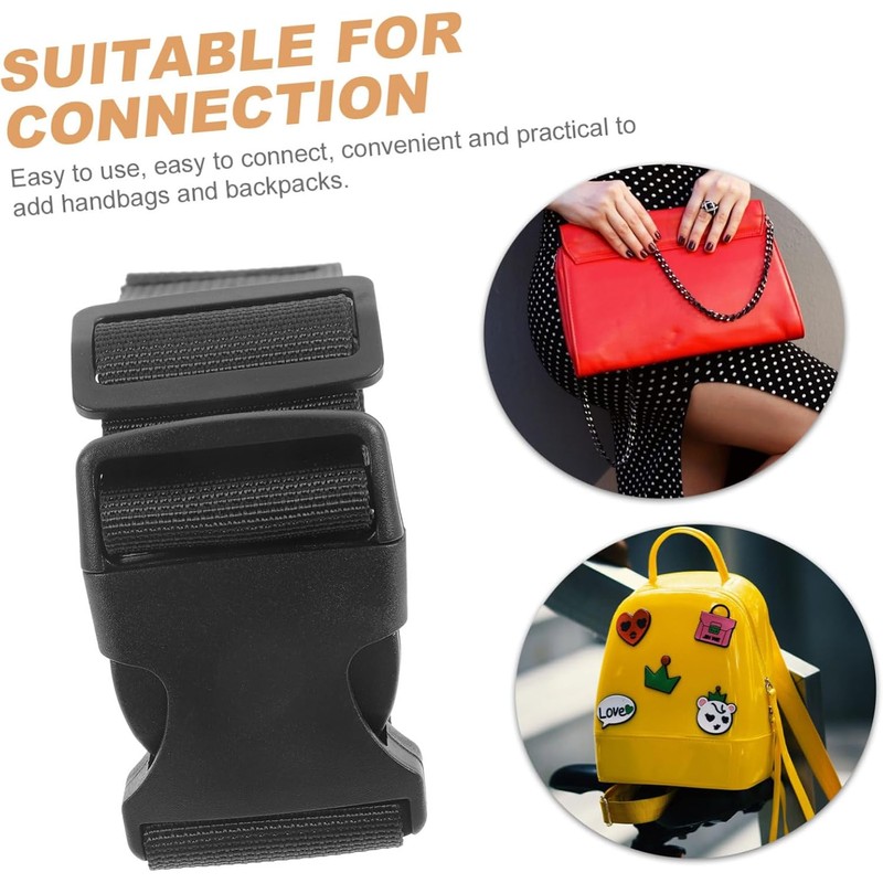 Correa De Equipaje para Conectar Maleta Y Mochila Correas Ajustables