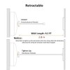 BESy Retractable Clothesline SUS304 Stainless Steel Clothes Dryer with Adjustable