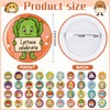 XunYee 200 Pcs Reward Button Pins Mini Round Inspirational Button,