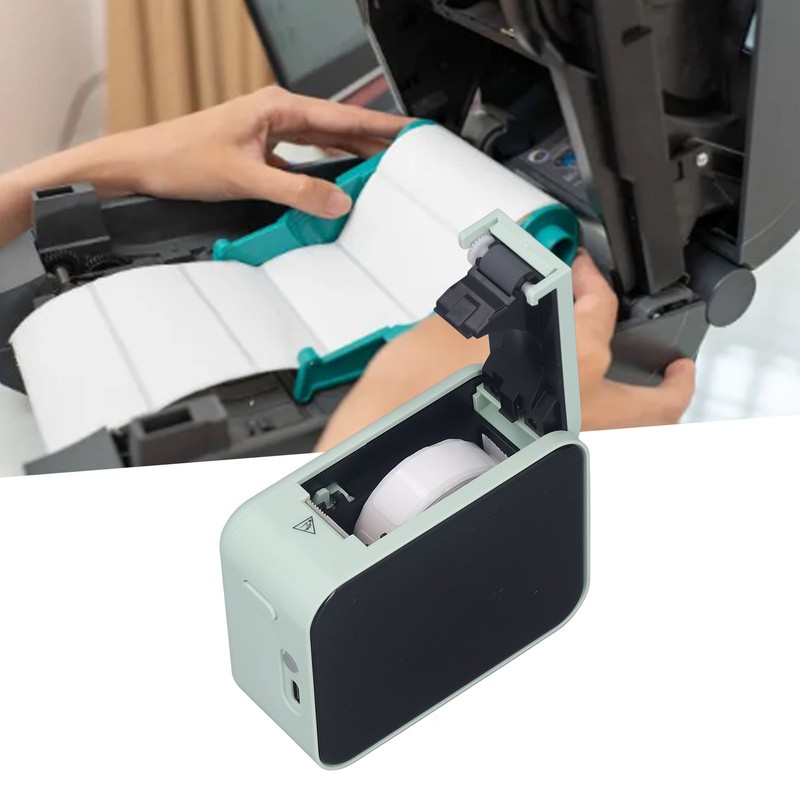 Bluetooth Thermal Label Printer APP Editable Rechargeable Mini Label Maker