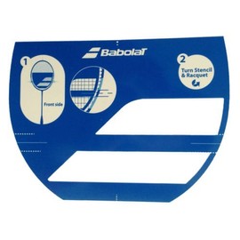 Babolat Badminton Racket String Stencil Logo