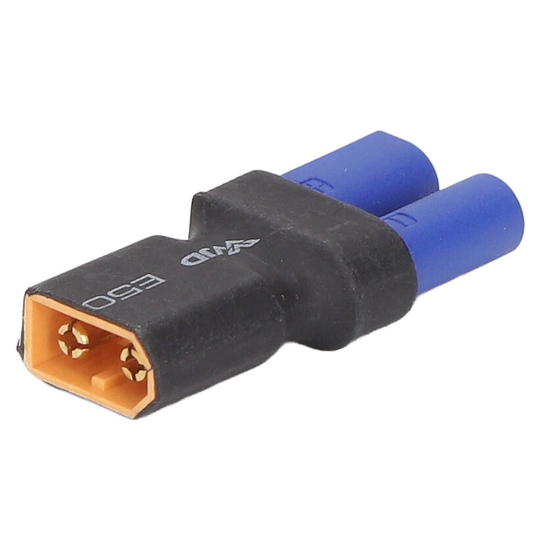5Pcs EC5 to XT60 Adapter Rubber Plastic Copper Sturdy Accurate