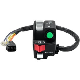 Mabutingti Linker Lenker Schalter Start Kill Stopp Scheinwerfer Override für Suzuki KingQuad 500 750 LT-A500 LT-A750 2019-2020 Lichtschalter