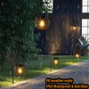 Hanging Solar Lanterns, Solar Lights Outdoor Waterpoof, Solar Chandelier with