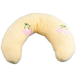 Thyonta Cat Comfort - Pillow for Cats U-Shaped Plush Toy & Catnip Pillow Soft Fluffy Pet Calming Toy for Sleeping, Resting, Playing (Sunny Yellow)