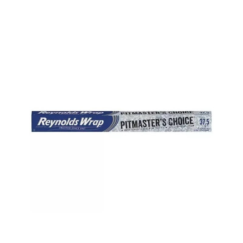 37.5 sq. ft. Pitmasters Choice Aluminum Foil Wrap NEW
