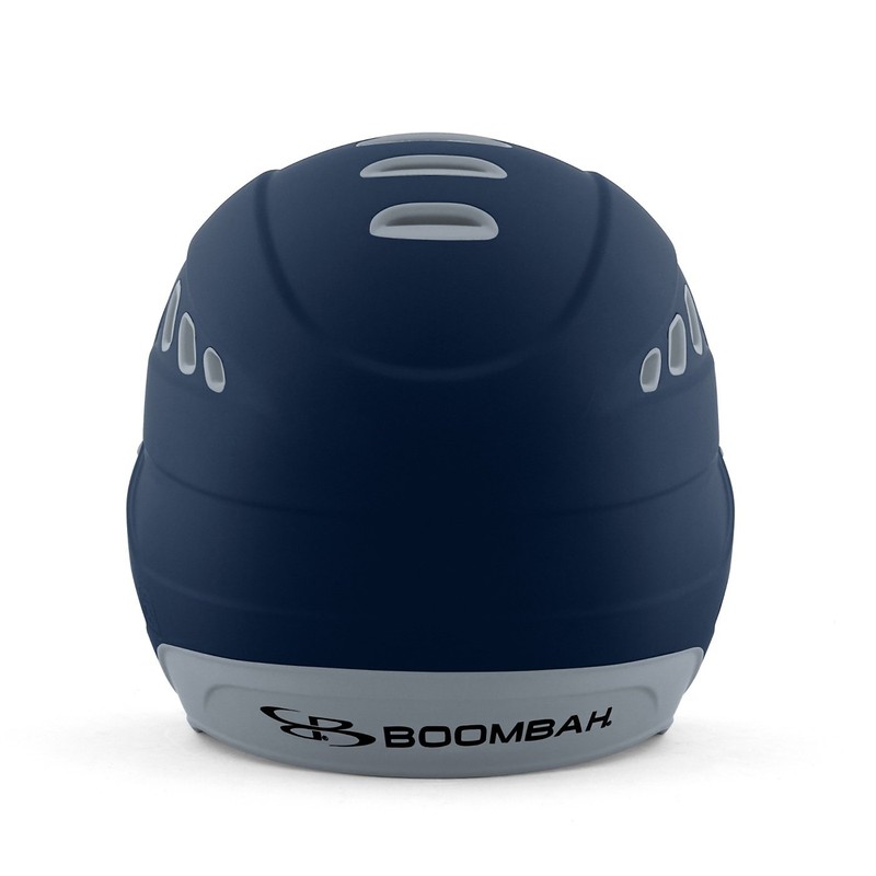 Boombah DEFCON Batting Helmet Navy/Gray - Size Junior 6 1/4"