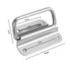 Vasemele Pack of 2 Box Handle Door Handle Stainless Steel
