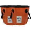 PBP Folding Bucket 20L - "PHIL" (2PK) (Orange)