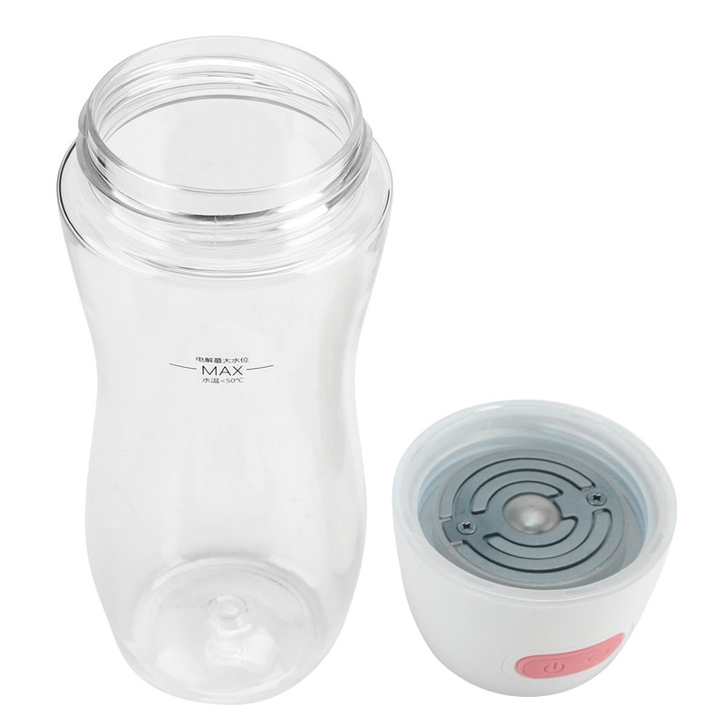 350ml Hydrogen Rich Bottle Portable USB Water Bottle Negative Ion