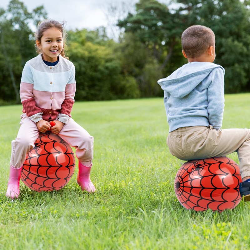 CZBRO 15" Red Spider Hopper Ball - Inflatable Jumping Toy