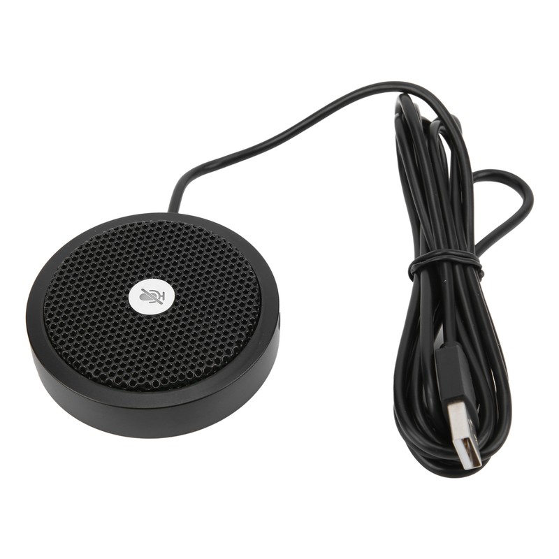 OmniDirectional Microphone Plug and Play USB Desktop Mic for Online