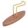 Wood Coffee Filter Holder Easy Access Space Saving Coffee Filter