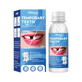 Fix Broken or Missing Teeth with a Temporary Filling Repair Kit - Bridges Gaps and Replaces Chipped Teeth with False Teeth and Fillers