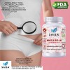Maca Roja Orgánica 100 Pura Cápsulas Suplemento Alimenticio Saisa Herbal