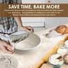 Premium Bread Banneton Proofing Basket Set of 2, 10 inch