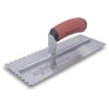 MARSHALLTOWN Cut-Back Notched Trowels, Right-Handed Square 6mm X-Notch, 6mm Z-Notch,