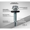 Doja Industrial Self-Tapping Screws 6.3 x 25 + Drill Socket