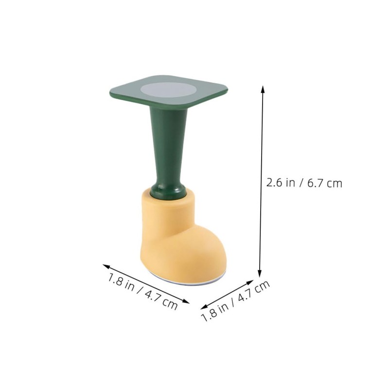 DOITOOL 4Pcs Wall Mounted Door Stopper Cute Heavy Duty Door