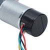 JGY‑370 DC Worm Gear Motor Gear Motor with Encoder Biaxial