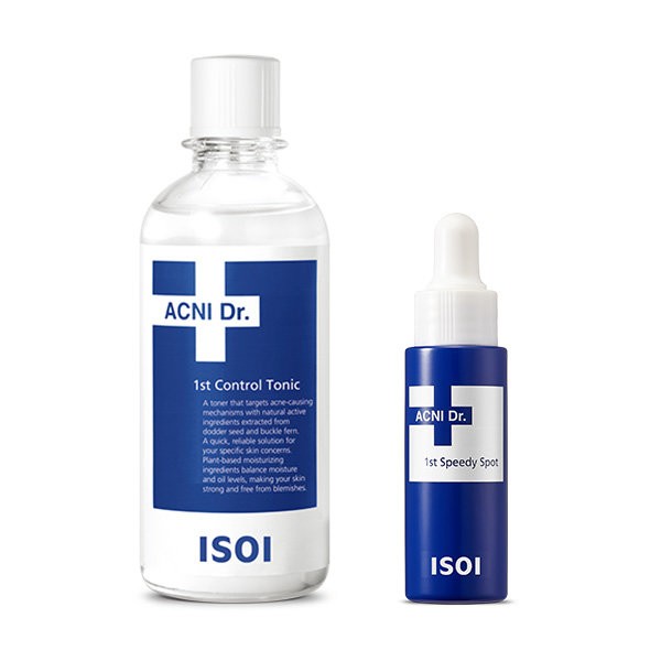 ISOI Acne 1st Basic Set (AD Tonic/AD Spot) / 아이소이