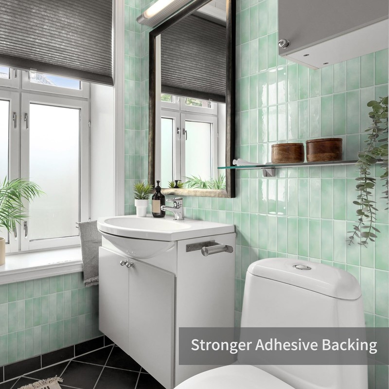 10 Sheet Peel and Stick Subway Kitchen Backsplash Tiles,3D Rectangle