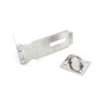 Helonge Door Hasp Latch, 5 inch Hasp Lock Stainless Steel