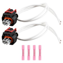 CARBBIA PT3739 Injector Pigtail Connector 2PCS, Fuel Injector Pigtail Connector Kit 19368140 Compatible with GM Duramax L5P Engine V8 6.6L, Compatible with GM Equipment