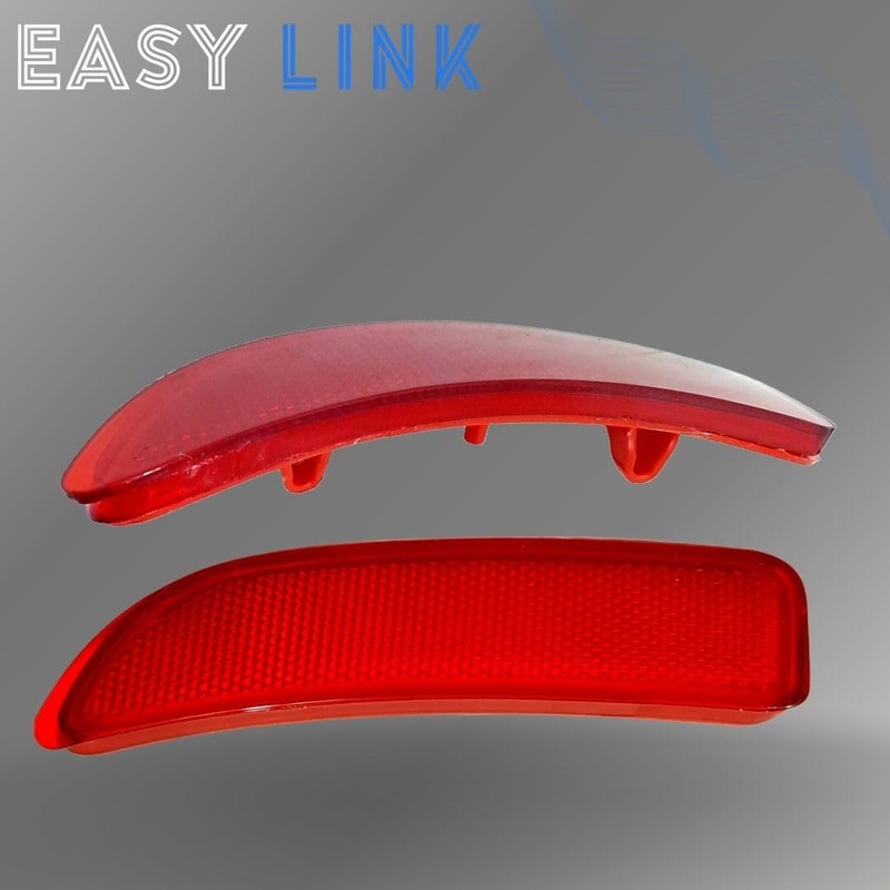 Easy Link Reflector Left Bumper Rear Reflector Compatible with Dacia