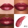 Kaely 2in1 Metallic Lipstick and Lip Liner, Shimmer Glitter Lip