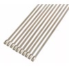 Unbranded 5 PACK STAINLESS STEEL CABLE TIES STRAP EXHAUST WRAP