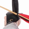 Archery Hand Guard, Protective Breathable Lightweight 2 Finger Protector PU