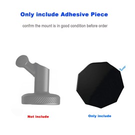 Four Magnets Replace The Low-Profile Magnetic Stand, Compatible with Garmin 010-12530-00 Low-Profile Magnetic Camera Stand and Dashcam (Low-Profile Magnetic car Frame Adhesive Sheets)