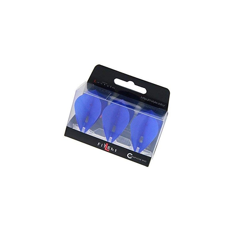 L-Style L4 C Kite Champagne Dart Flights - Blue