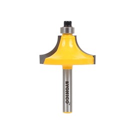 YONICO Router Bits Edge Forming Roundover Bead 1/2-Inch Radius 1/4-Inch Shank 13176q