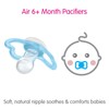 MAM Air Night Pacifiers (2 pack), 6+ Months, Unisex